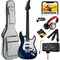 Best Choice Products Beginner Electric Guitar Kit w/ Headphone Amp, Padded Gig-Bag, Headphones